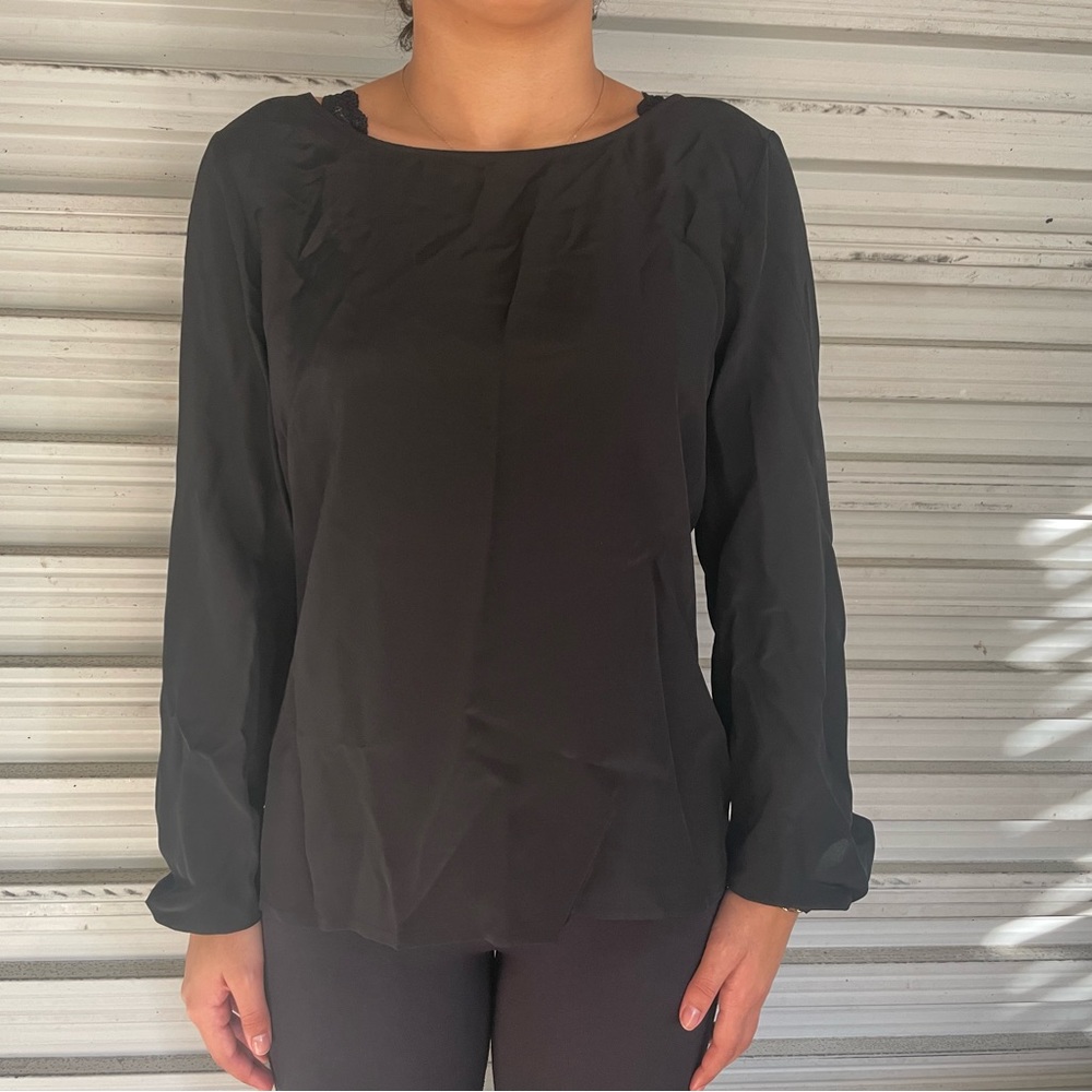 open back blouse!